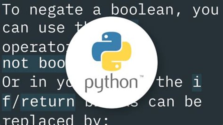 How do I get the opposite (negation) of a Boolean in Python?
