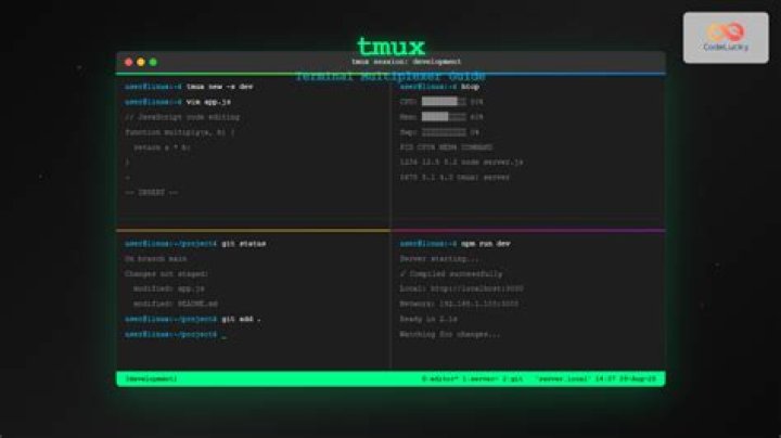 How do I know current tmux session name, by running tmux command
