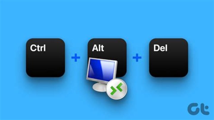 How do I press ctrl+alt+delete within a remote desktop that is within ANOTHER remote desktop