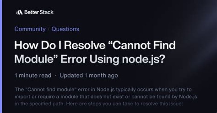How do I resolve 