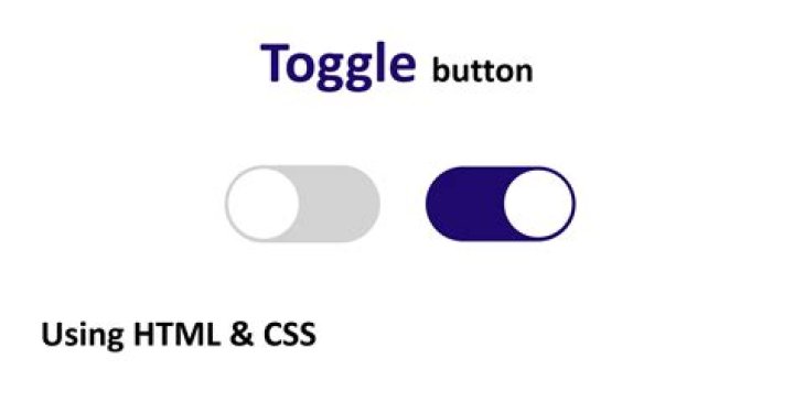 How do you create a toggle button?