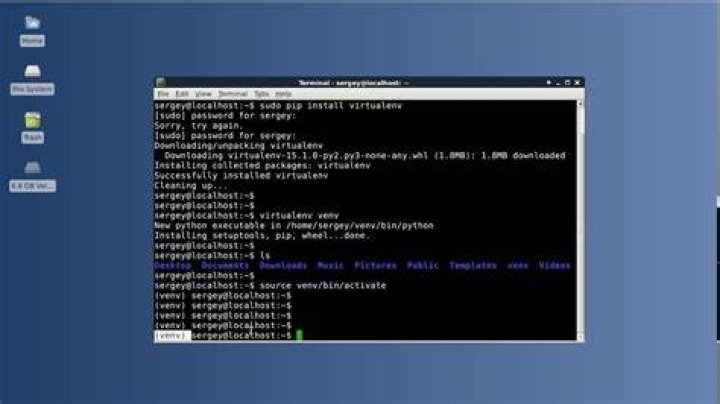 How to activate virtualenv in Linux?