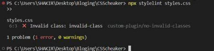 How to add a @tailwind CSS rule to css checker