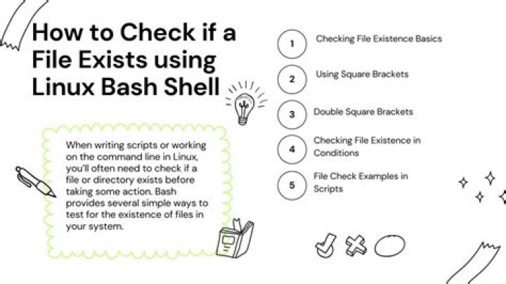 How to check if a file exists in a shell script
