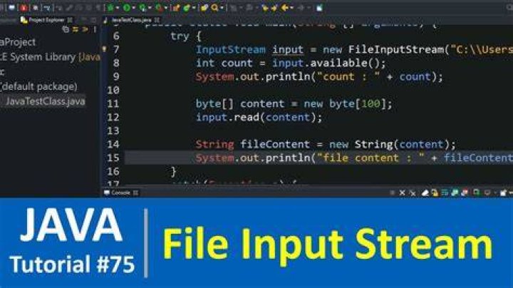 How to convert FileInputStream into string in java?