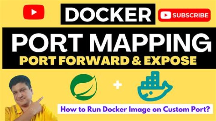 how to create port forwarding inside a dockerfile