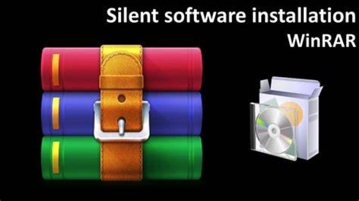 How to create silent install using Winrar for Setup program 'Run after installation'