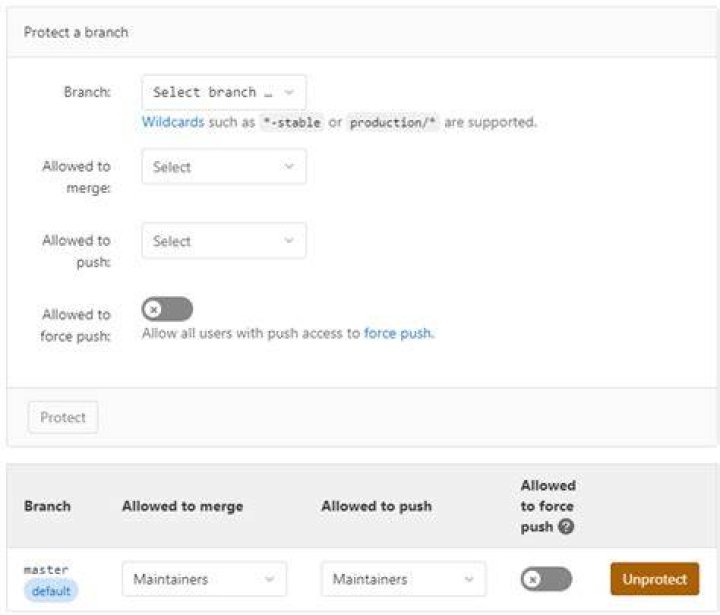 How to force push to Gitlab