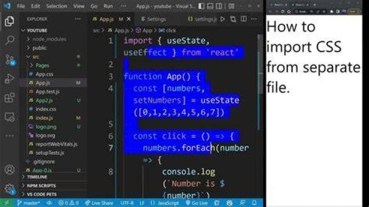 How to import a CSS file in a React Component