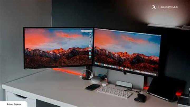How to make dual screen crossover point upside