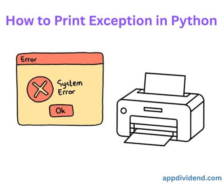 How to print an exception in Python?