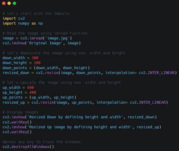 How to read an image in Python OpenCV