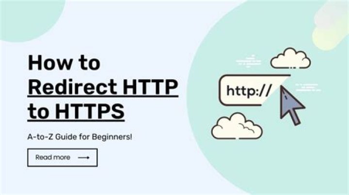 How to redirect all HTTP requests to HTTPS