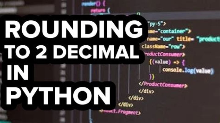 How to round to 2 decimals with Python?