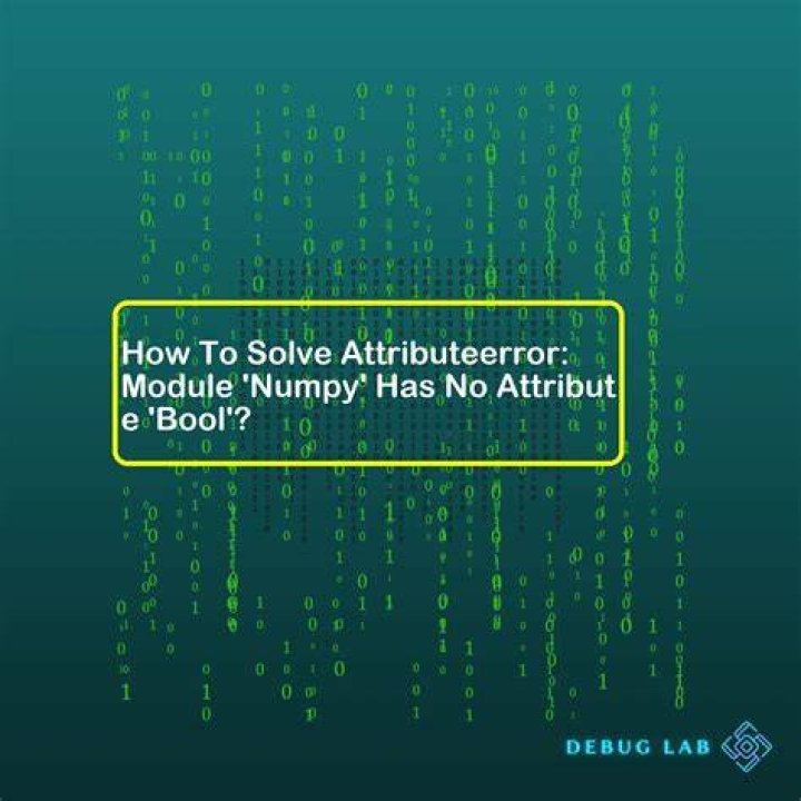 How to solve AttributeError: module 'numpy' has no attribute 'bool'?