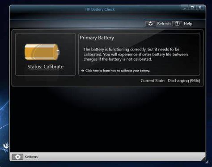 Hp primary internal battery error 601 at boot