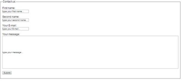 HTML creating a text box for a form