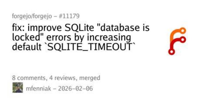 Increase the lock timeout with sqlite, and what is the default values?