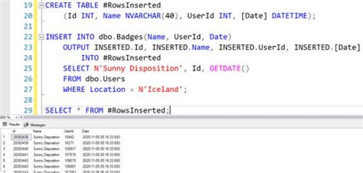 Insert into ... values ( SELECT ... FROM ... )