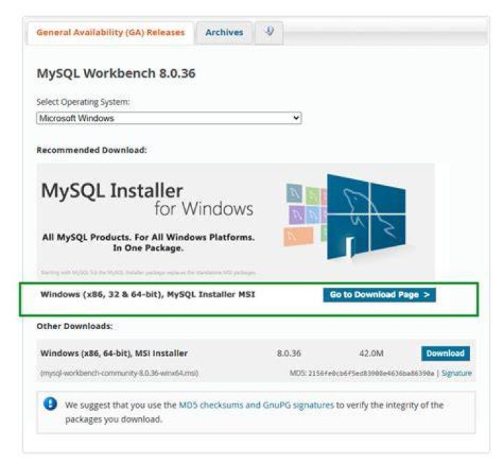 Install mysql-workbench