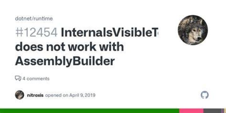 InternalsVisibleTo does not work