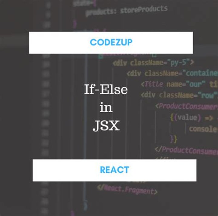 Is it possible to use if...else... statement in React render function?
