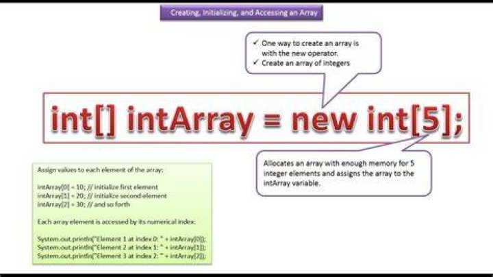Java Initialize an int array in a constructor