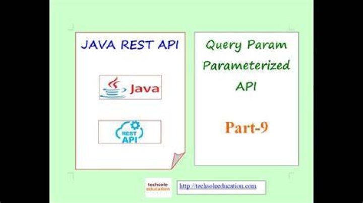 Java REST API Complex Query