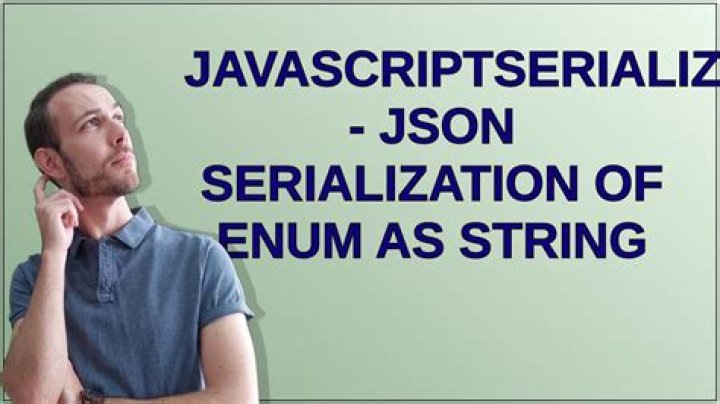 JavaScriptSerializer - JSON serialization of enum as string