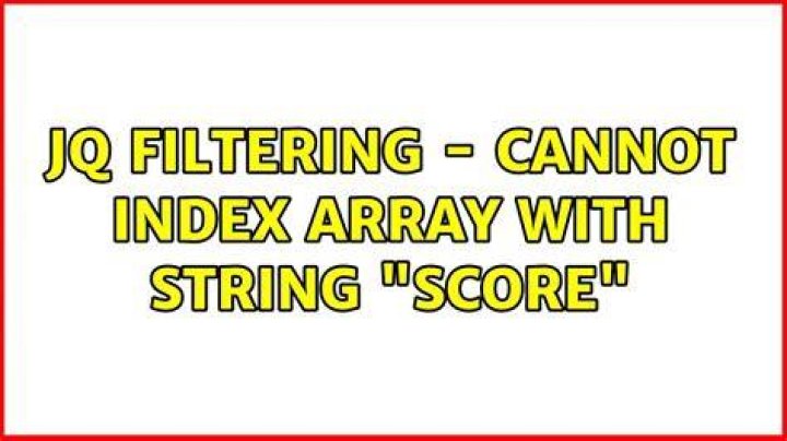 jq filtering curl- 'Cannot index number with string'