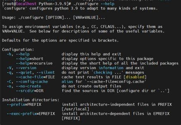 Linux configure/make, --prefix?