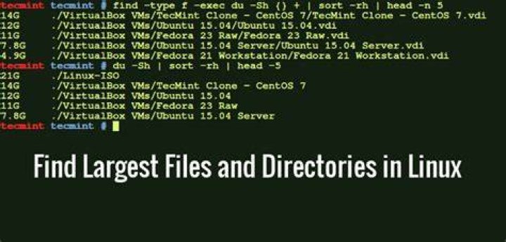 Linux utility for finding the largest files/directories [closed]