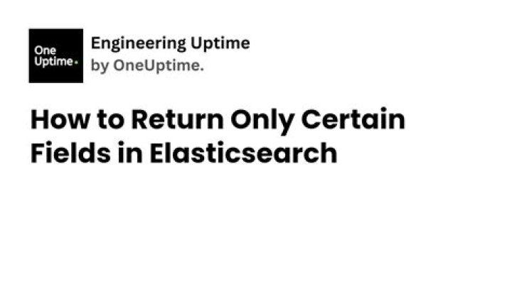 Make elasticsearch only return certain fields?