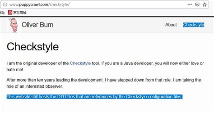 Maven checkstyle plugin: Caused by: com.puppycrawl.tools.checkstyle.api.CheckstyleException