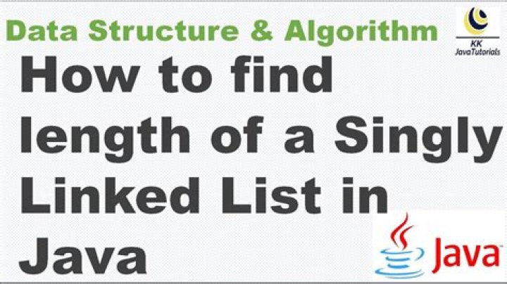 Measure size/length of singly linked list in Java?