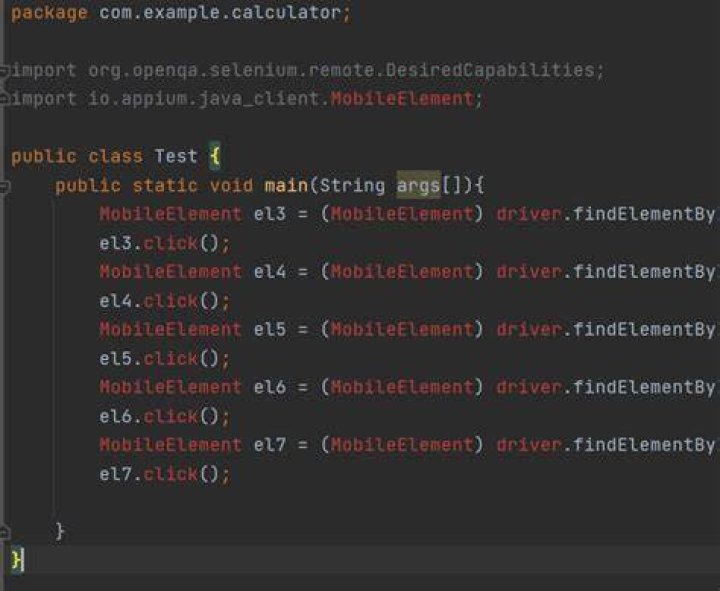 MobileElement not exist in java-client 8.0.0