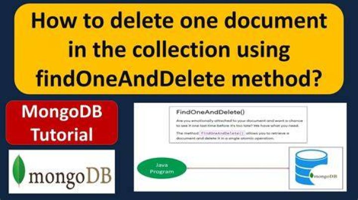 mongodb difference remove() vs findOneAndDelete() vs deleteOne()
