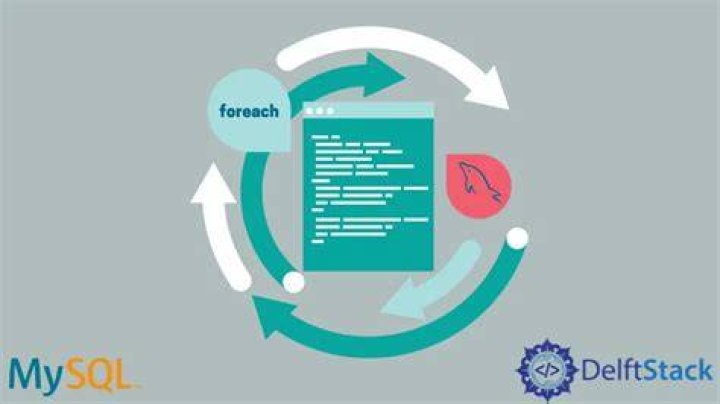 MySQL foreach loop