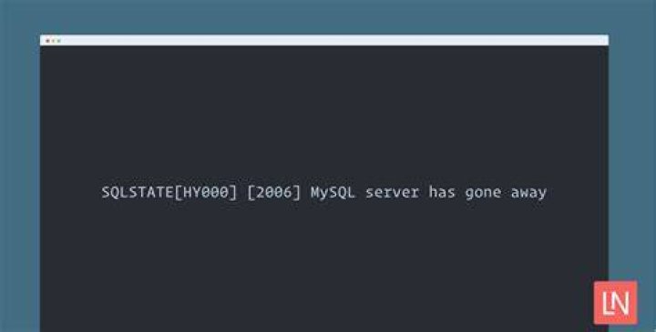 mysql server has gone away error during installing migration (laravel)
