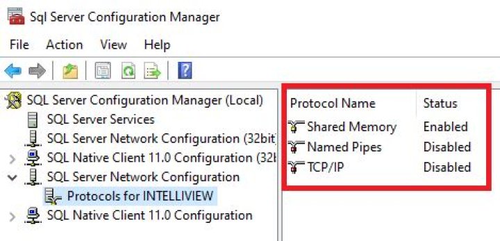 named pipes enabled