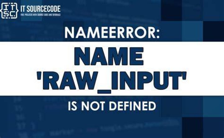 NameError: name 'raw_input' is not defined [duplicate]