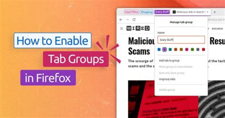 Need a do-it-yourself replacement for tab groups in Firefox 57