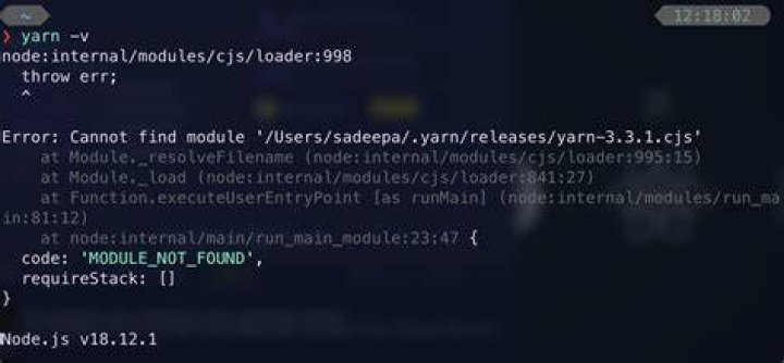 Nestjs Yarn build failed Error: Cannot find module './_assignValue'
