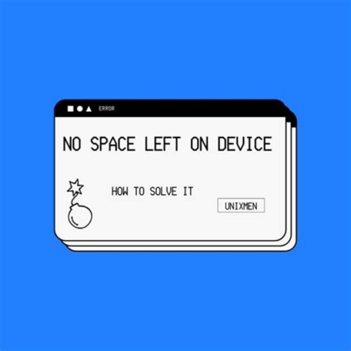 No space left on device [closed]