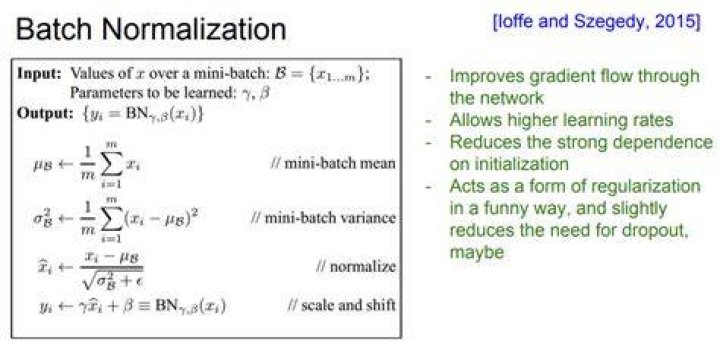 Ordering of batch normalization and dropout?