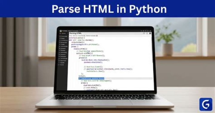 Parsing HTML using Python