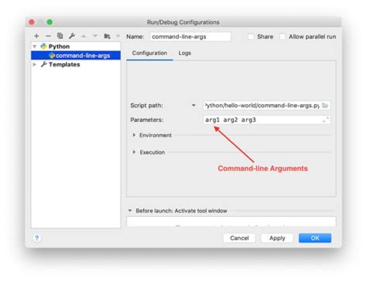 Pass arguments from cmd to python script [duplicate]