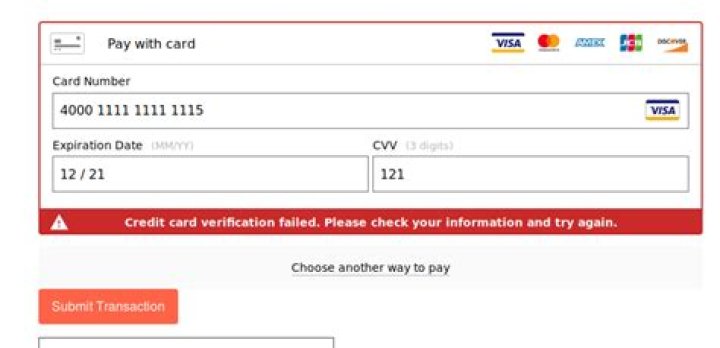 Payment issue in Authorize.Net - E00027 