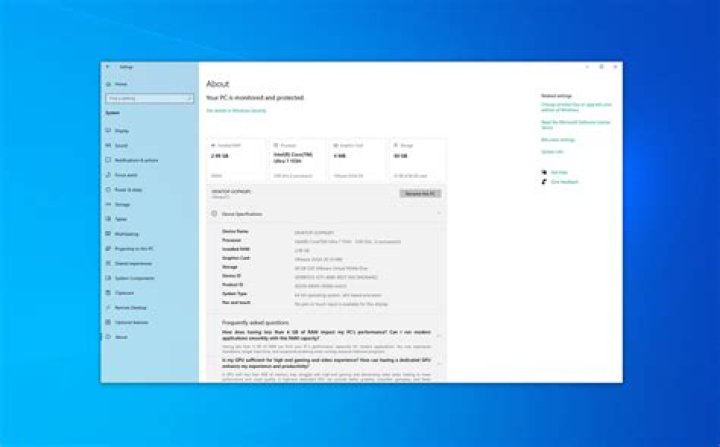 PC Settings reminder