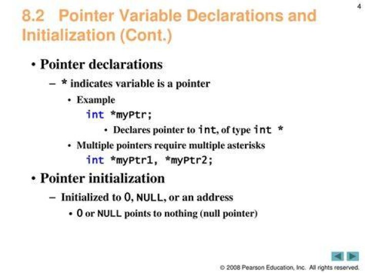 pointer to int